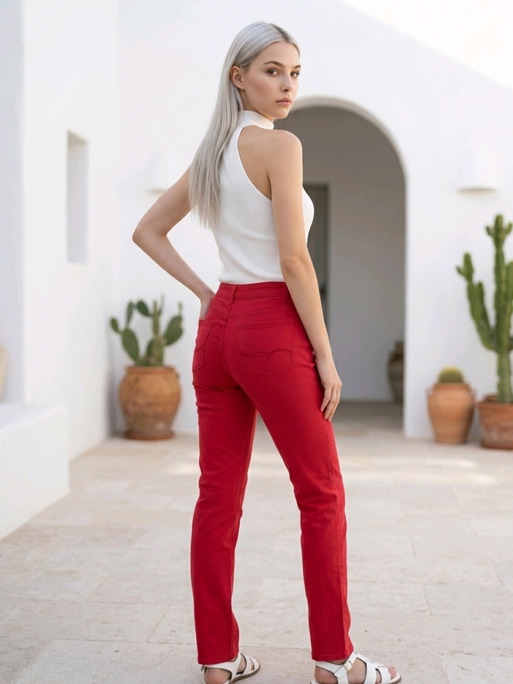 📣 Vintage Faded Glory Tummy Control Mid-rise Straight Jean 👖Size 12 🆕 Tags - Picture 3 of 6